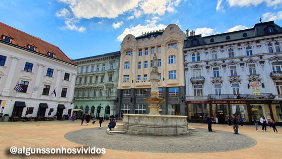 Bratislava – Hlavné námestie (Praça Principal)
